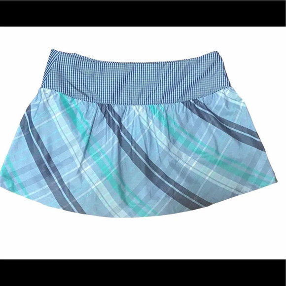 NWT NIKE Dry Fit Plaid Golf Skirt - Picture 3 of 6